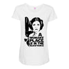 a woman's place is in the resistance Maternity Scoop Neck T-shirt