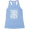 donald pump Racerback Tank