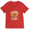 All Men Are Created Equal But Only The Best Are Born In December V-Neck Tee