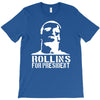 rollins for president  funny  comic henry rollins punk rock tv p T-Shirt