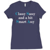 classy sassy and a bit smart assy Ladies Fitted T-Shirt