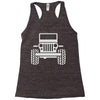 jeep wrangler Racerback Tank