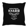 khabib the eagle Throw Pillow