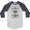 The Legendary Dad World Champion Father 3/4 Sleeve Shirt