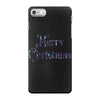 merry christmas colorful glitter iPhone 7 Case