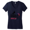 Bidbidi Bobbidi Brew Women's V-Neck T-Shirt