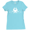 monster weightlifting Ladies Fitted T-Shirt