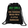 July Girls Drawstring Bags