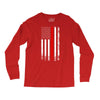 Vintage American Flag Long Sleeve Shirts