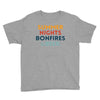 Summer Night Bonfires Beer Youth Tee