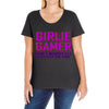 girlie gamer Ladies Curvy T-Shirt