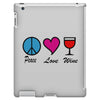 peace love wine iPad 3 and 4 Case
