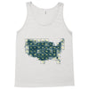 periodic table of the states Tank Top