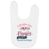 Girl LIke A Flowers Baby Bibs