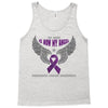 my hero is now my angel pancreatic cancer awareness Tank Top