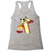 Calvin and hobbes Racerback Tank