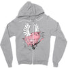 hell yeah piggy Zipper Hoodie