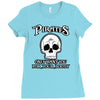pirates only want you for your booty Ladies Fitted T-Shirt