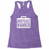 briefcase wanker Racerback Tank