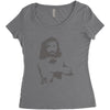 bruiser brody wrestling legend 80s wrestler fan Women's Triblend Scoop T-shirt