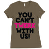 twerk Ladies Fitted T-Shirt