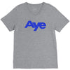 vote aye for scotland scottish yes independence V-Neck Tee