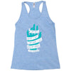 not what i am Racerback Tank