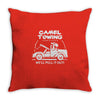 camel towing Throw Pillow