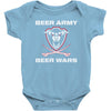 beer army beer wars Baby Bodysuit