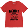 I&rsquo;m Called Granny Because I&rsquo;m Way Too Cool To Be Called Grandma V-Neck Tee
