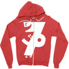 seven ate nine Zipper Hoodie