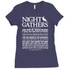 night's watch vow got christmas Ladies Fitted T-Shirt