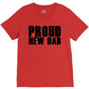 proud new dad V-Neck Tee