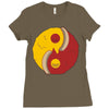 pizza of mind Ladies Fitted T-Shirt