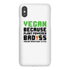 vegan because plant powered badass was not an offical tittle black iPhoneX