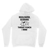 throat punch i win Unisex Hoodie
