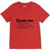glam ma V-Neck Tee