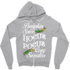 pumpkin spice hocus pocus and cozy sweaters Zipper Hoodie