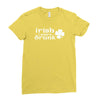 irish i were drunk Ladies Fitted T-Shirt
