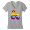 dungeons and dragons lgbtq Women's V-Neck T-Shirt