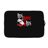 run hippie run Laptop sleeve