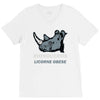 rhinoceros V-Neck Tee
