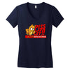 gildan funny  irritable owl syndrome, ideal gift, birthday present Women's V-Neck T-Shirt