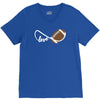 football infinity love V-Neck Tee