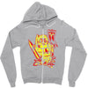 knight owl Zipper Hoodie