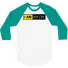 nikon camera i am nikon 3/4 Sleeve Shirt
