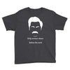 only women shave below the neck Youth Tee