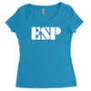 esp new Women's Triblend Scoop T-shirt