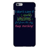 marching band i dont care if sparkly unicorns iPhone 6/6s Plus Case