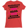 It's A Nana Thing Ladies Fitted T-Shirt